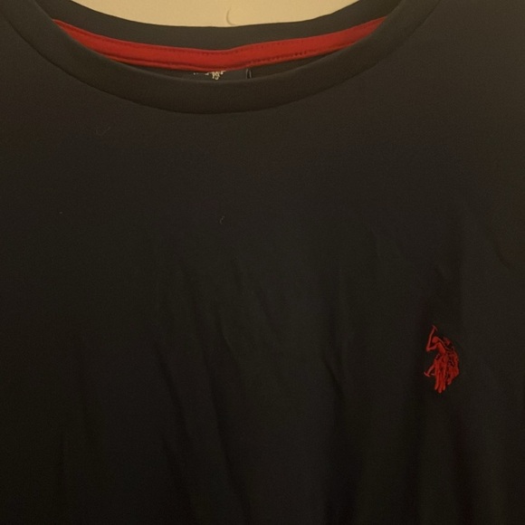U.S. Polo Association Black Long Sleeve Tee XXL - Picture 2 of 3
